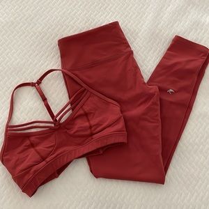 Glyder leggings and matching sports bra